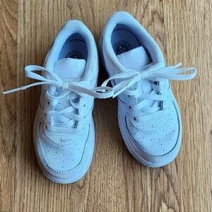 Nike Air Force 1 Kids Classic White Sneakers